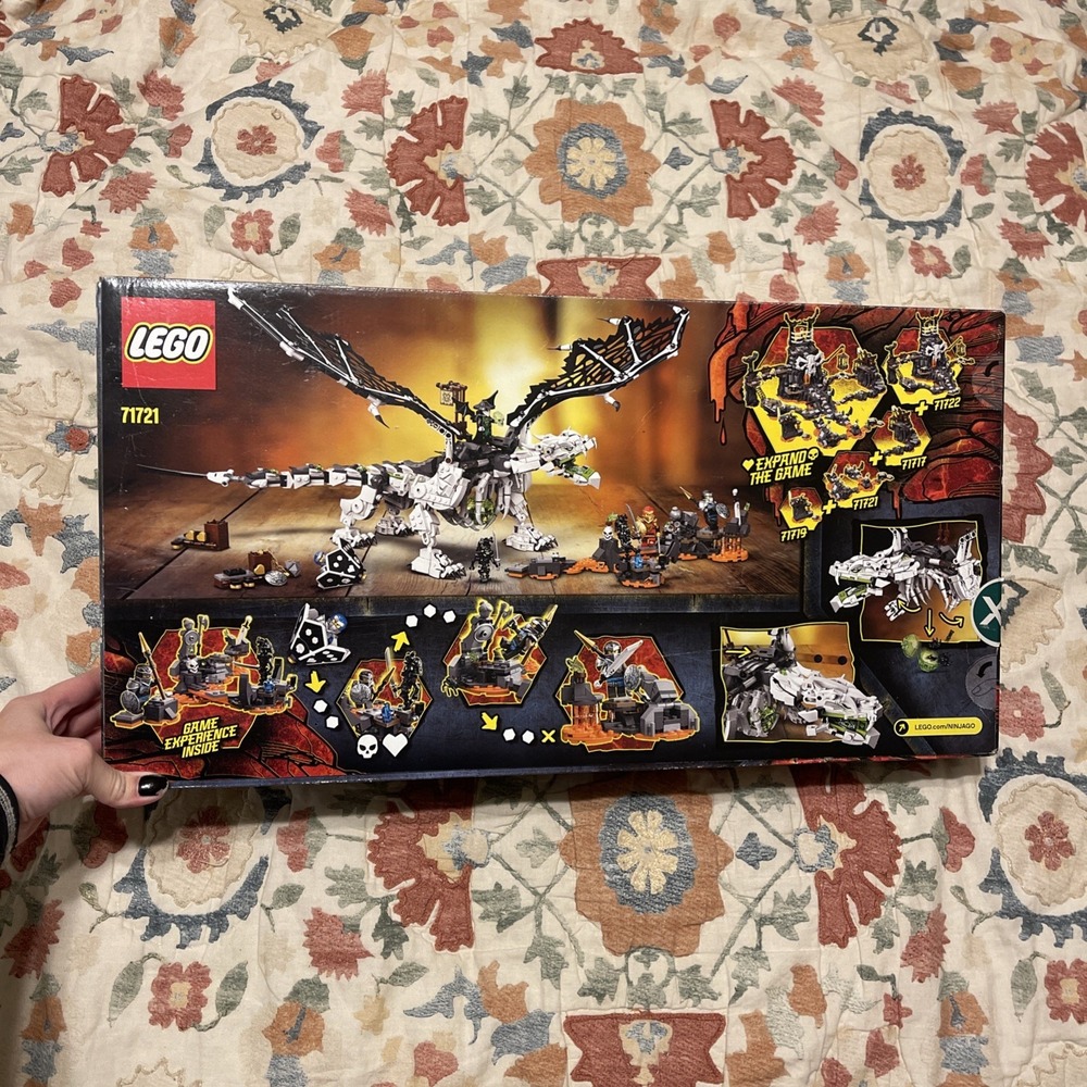 LEGO Ninjago 71721 Skull Sorceror's Dragon MIB New Sealed 1016pcs Retired